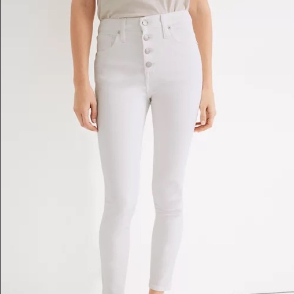 Madewell 10” High Rise Skinny Crop